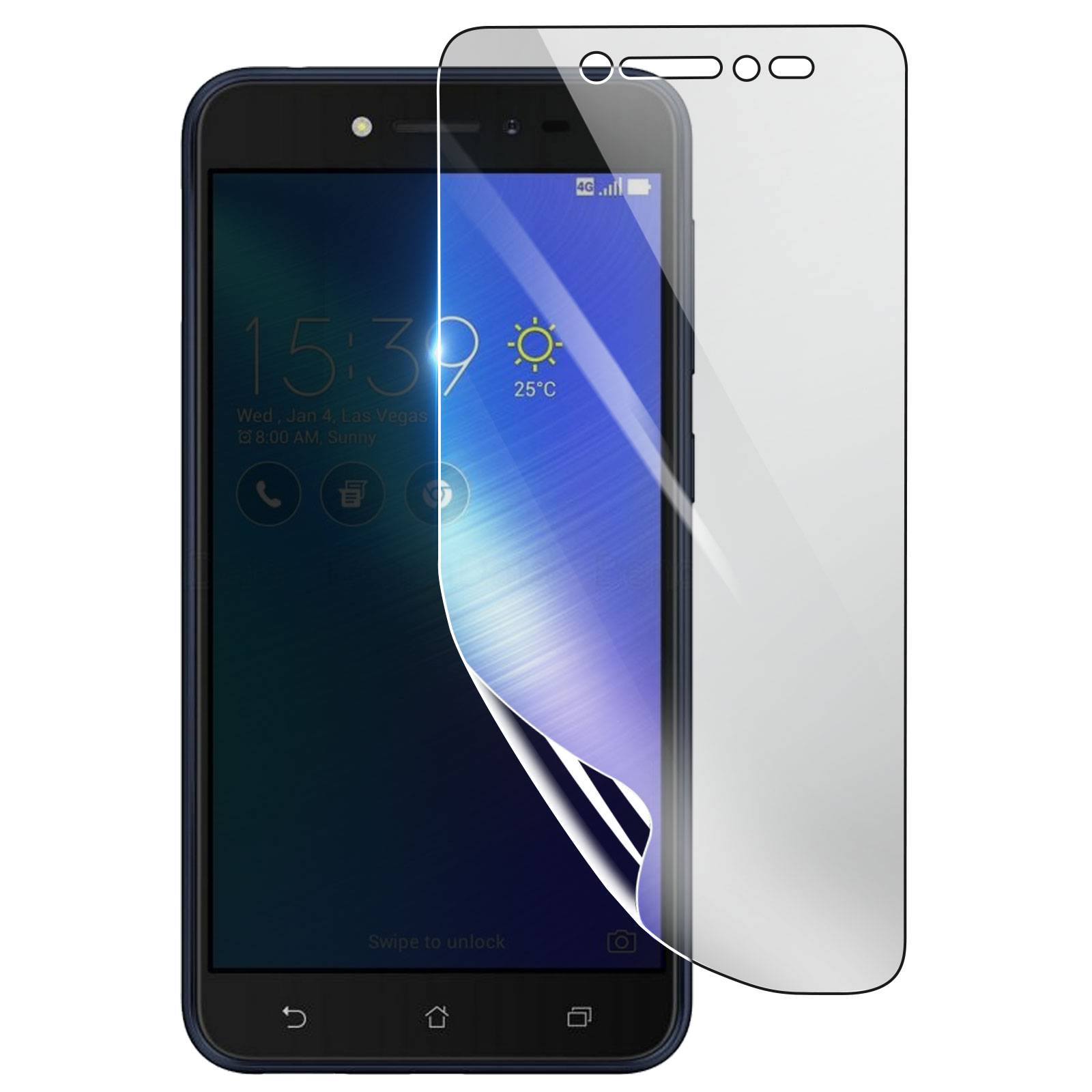 Protection Écran pour Asus Zenfone Live ZB501KL en Hydrogel Antichoc-0