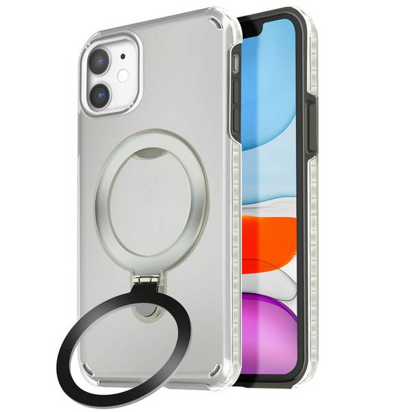 Coque MagSafe pour iPhone 11 Antichoc avec Support Pliable