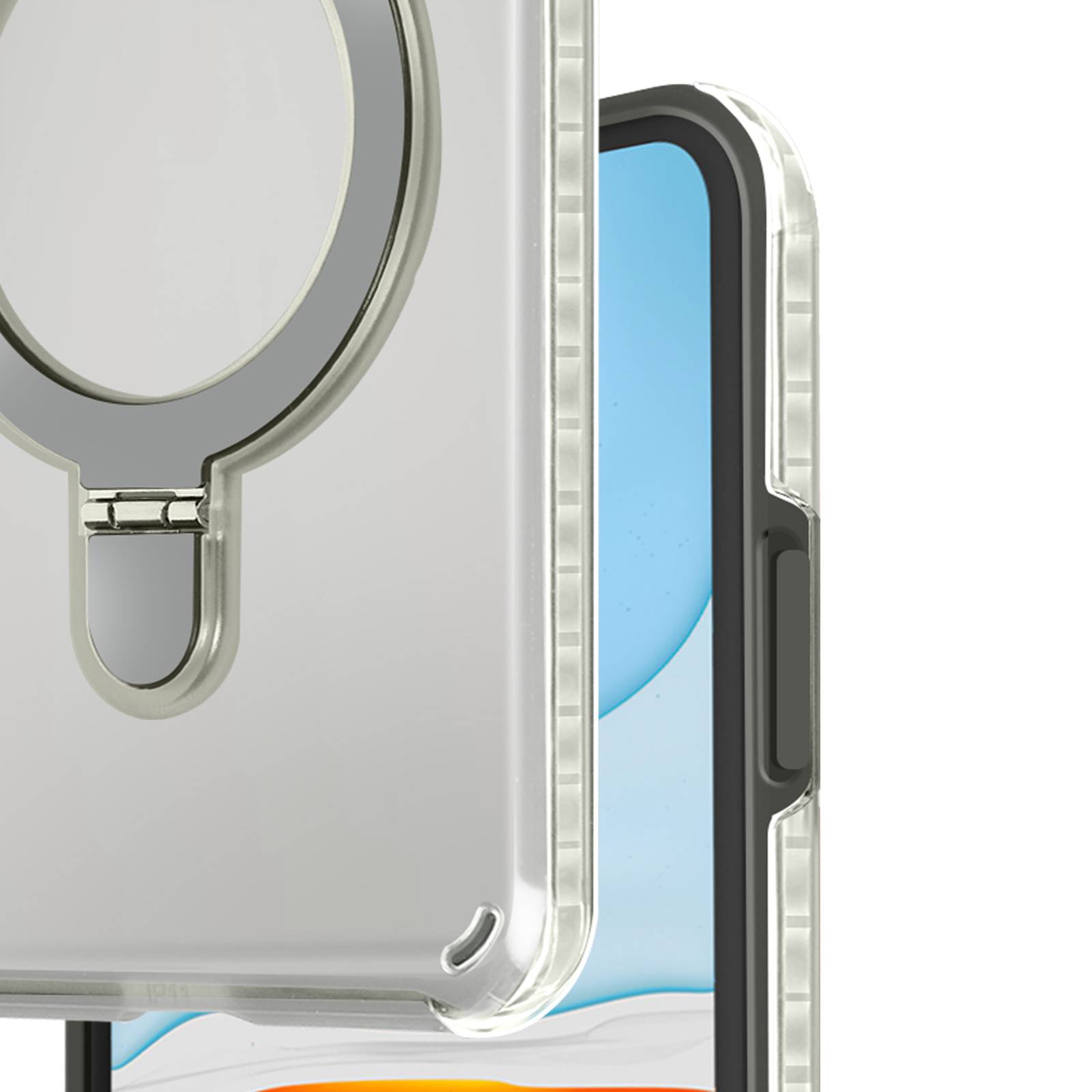 Coque MagSafe pour iPhone 11 Antichoc avec Support Pliable-4