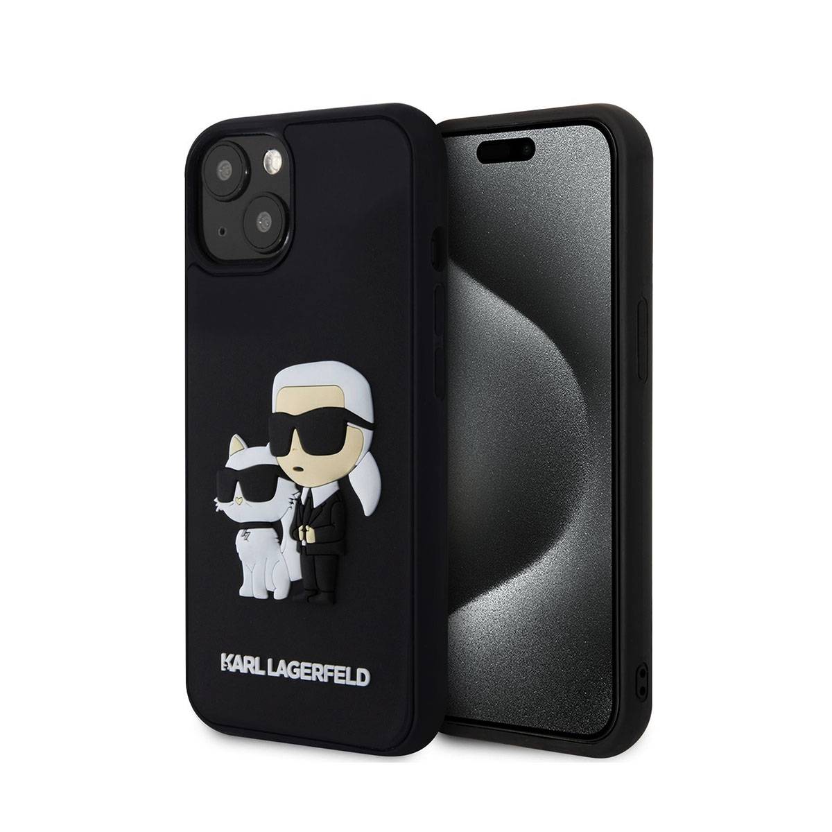 Coque 3D Karl Choupette pour iPhone 13 Karl Protection Élégant-4
