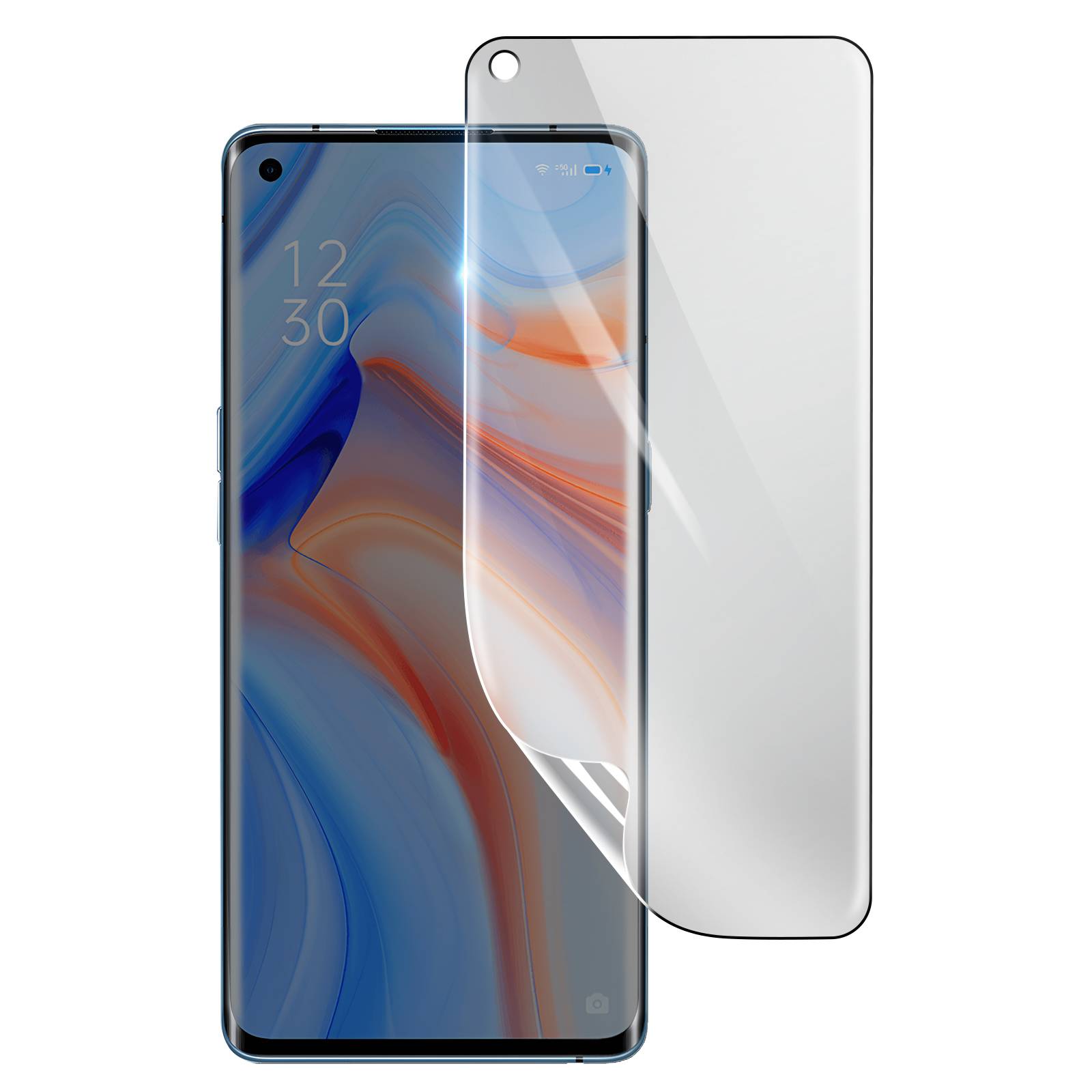 Protection Écran pour Oppo Reno 4 Pro 5G en Hydrogel Antichoc-0