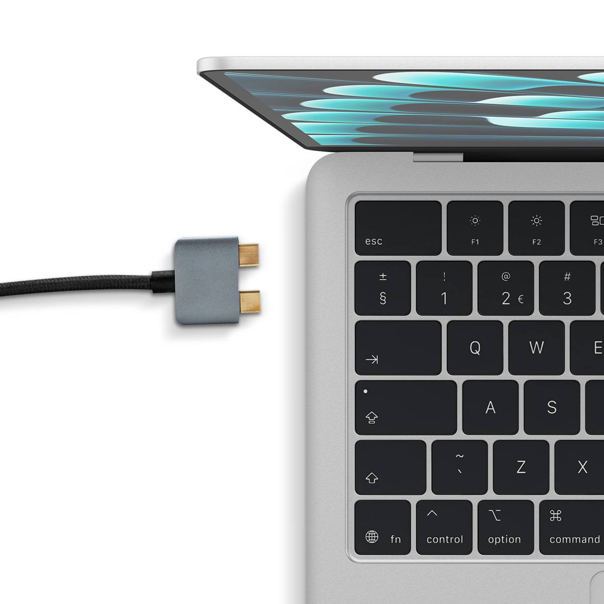 Hub 2 USB-C Multiports 7-en-2 PD 100W Ethernet Modèle D2 Pro MST-3