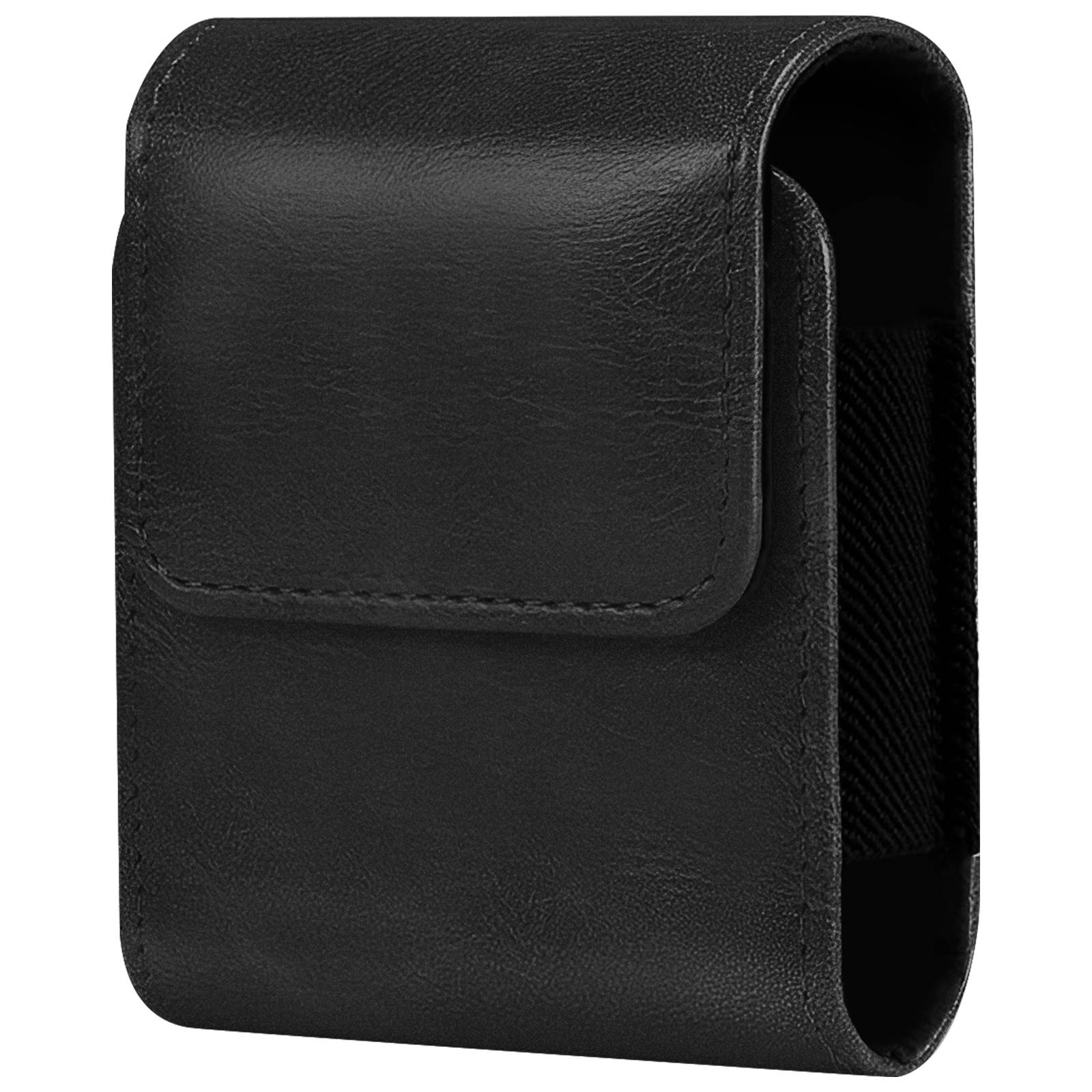 Étui Ceinture Universel pour Téléphone Pliable Cuir Fermeture Aimantée-0