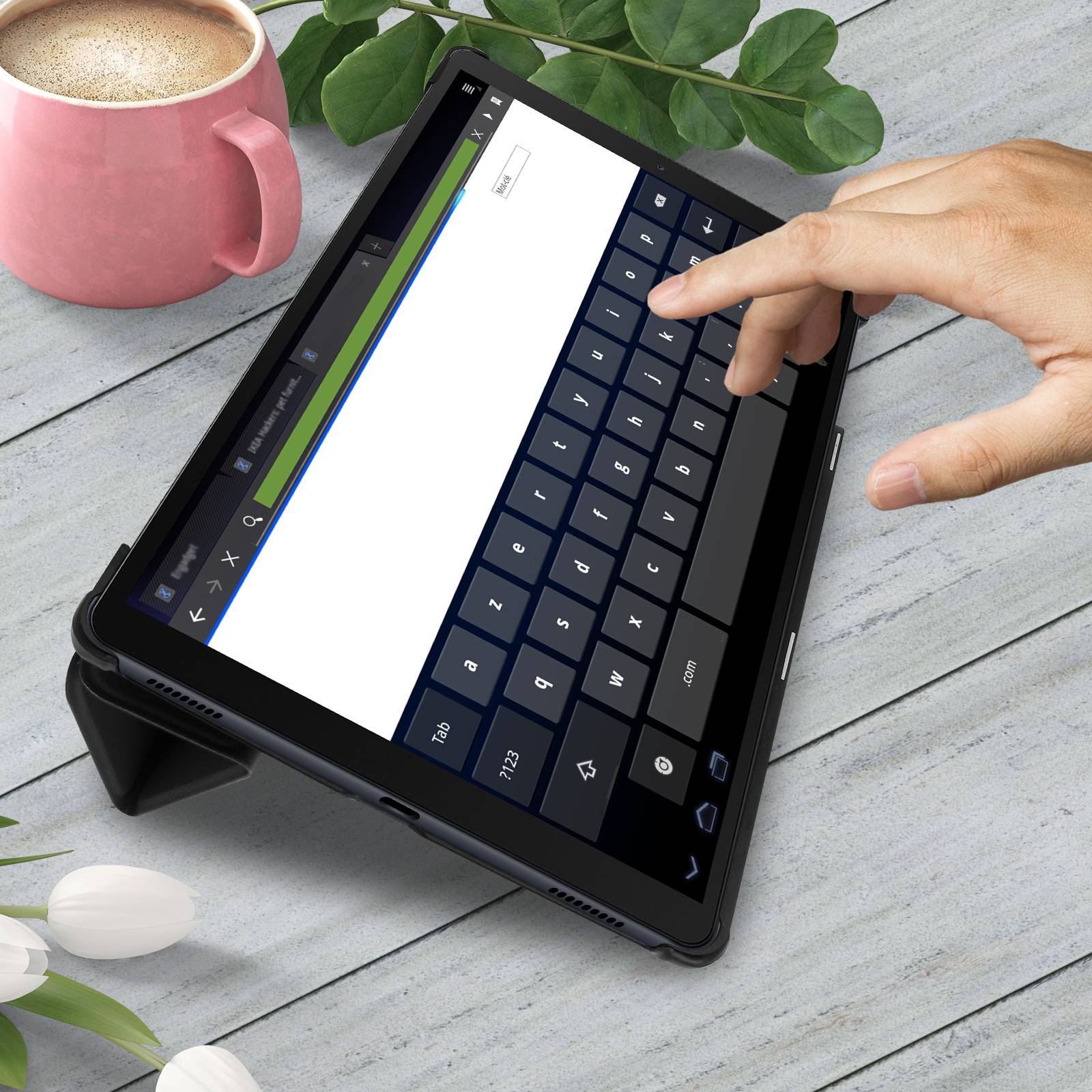 Housse pour Samsung Galaxy Tab A 10.1 2019 Étui Support Video-3