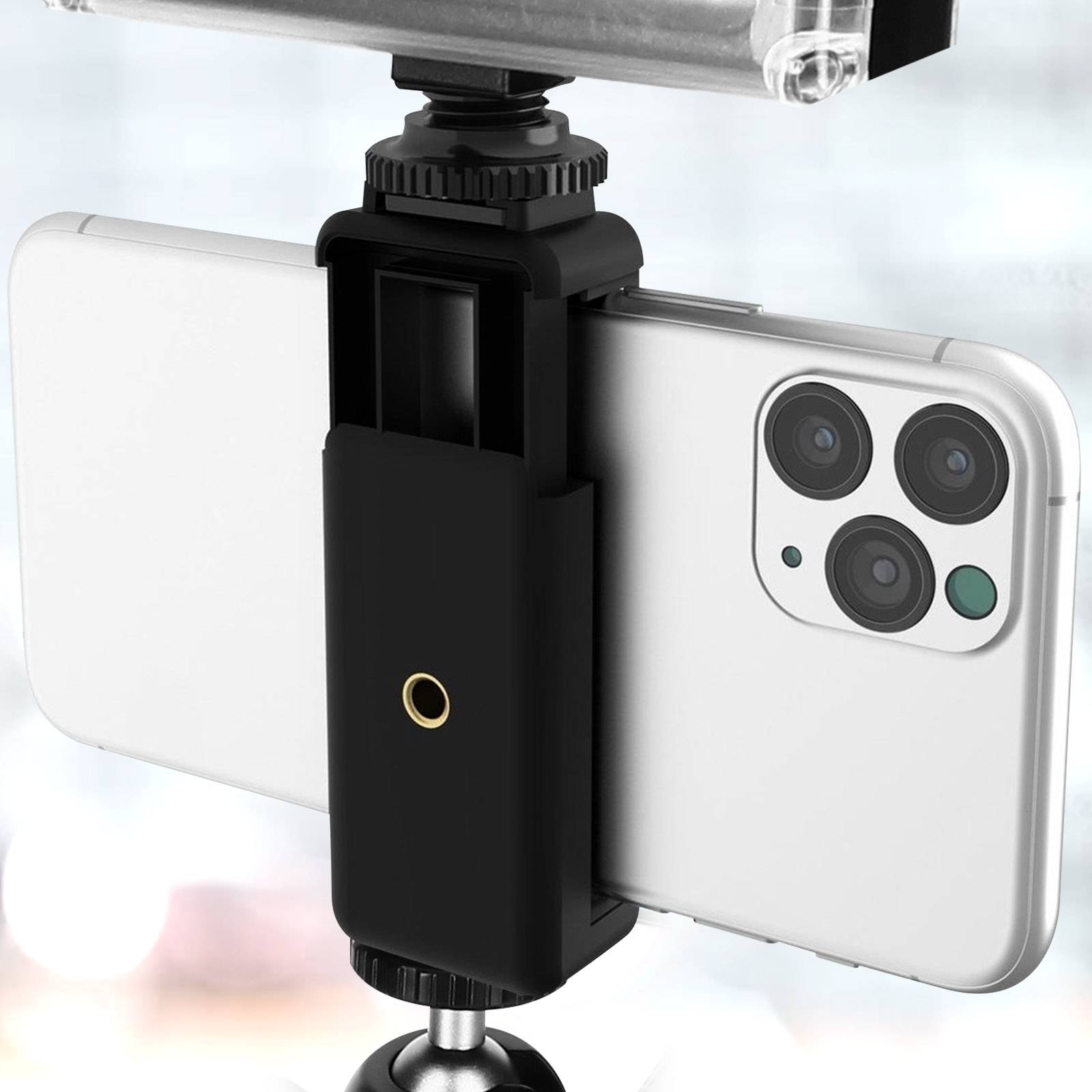 Pack Vlog avec Trépied Pliable, Micro, Projecteur LED-3