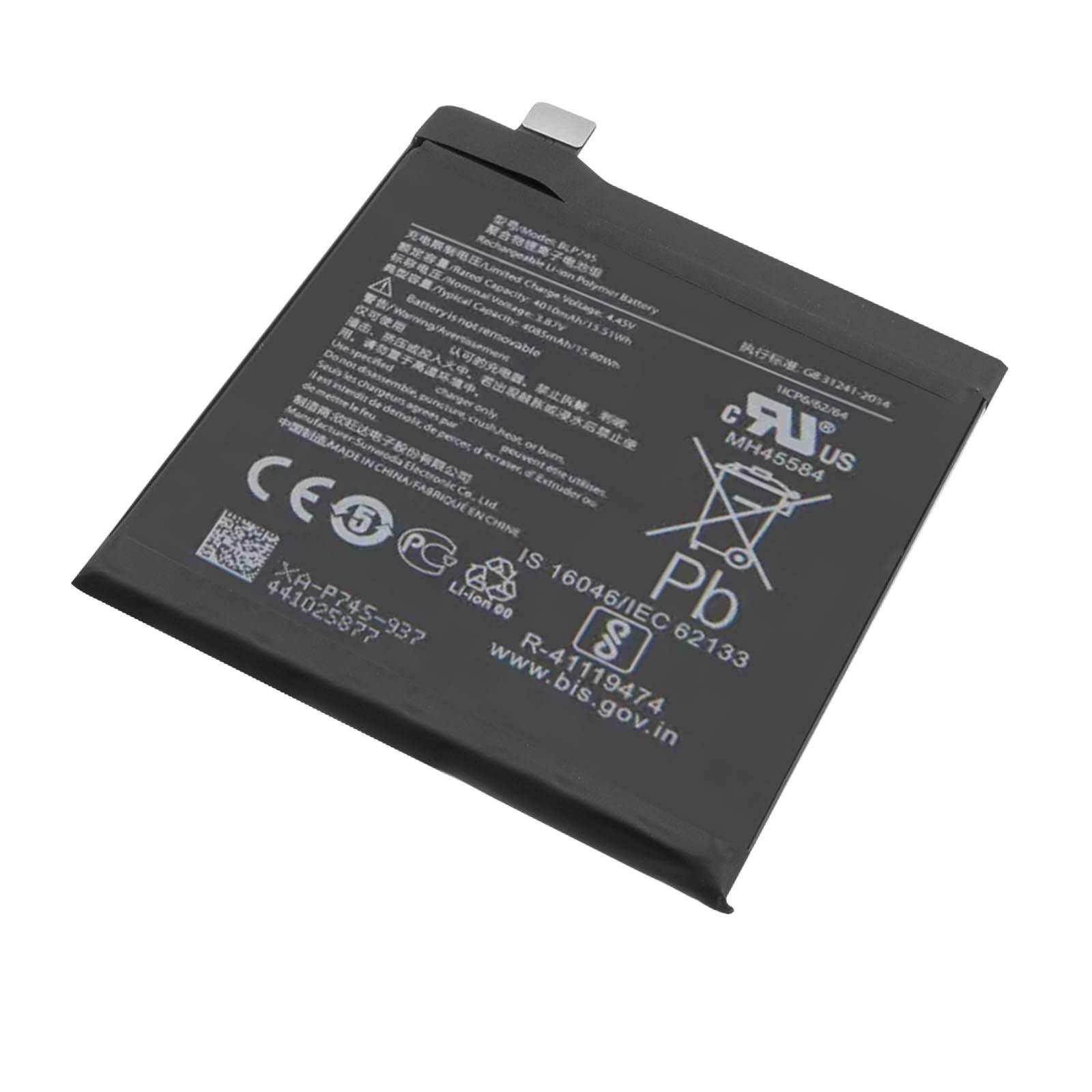 Batterie pour Oneplus 7T Pro 4085mAh Remplace BLP745-1