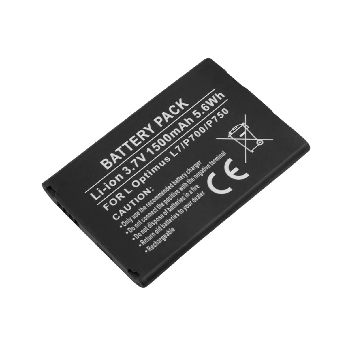 Batterie pour LG Optimus L7 / P700 / P750 Li-ion 3,7V 1500mAh 5,6Wh-0