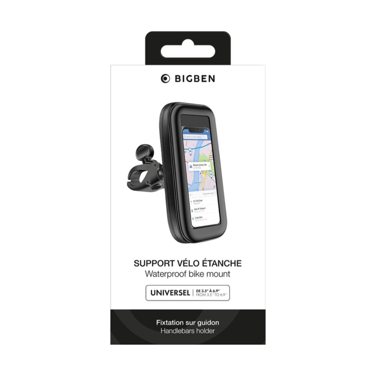 Support Vélo avec Housse pour Smartphone 3.5'' à 6.9'' Étanche-4
