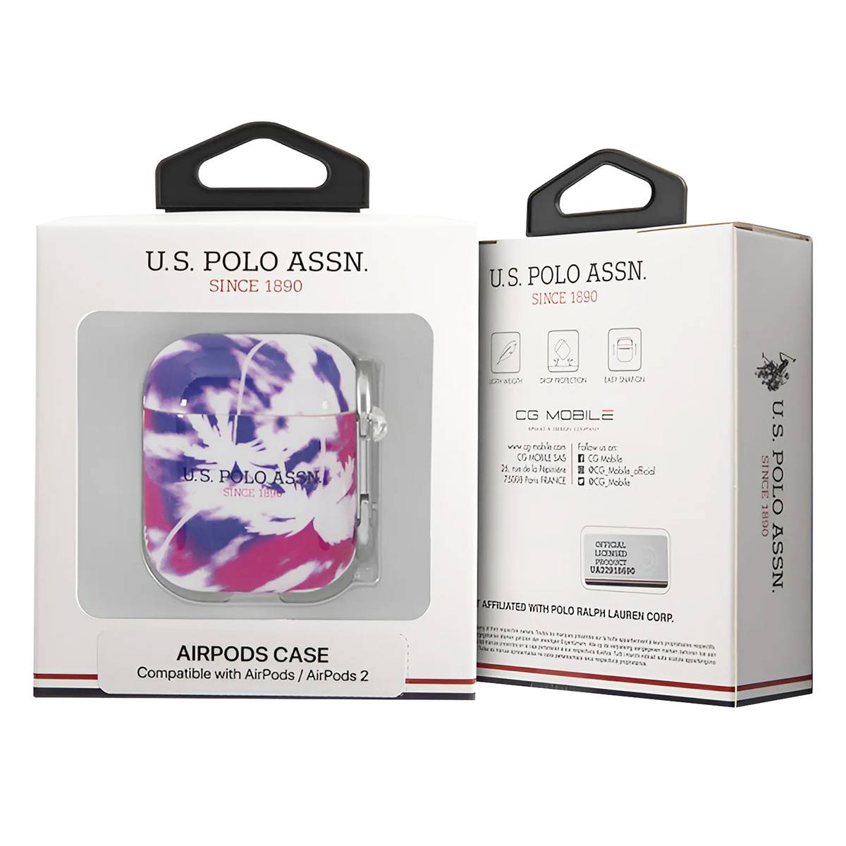 Coque pour Airpods 1 et 2 Palm Anti-choc en Silicone-3