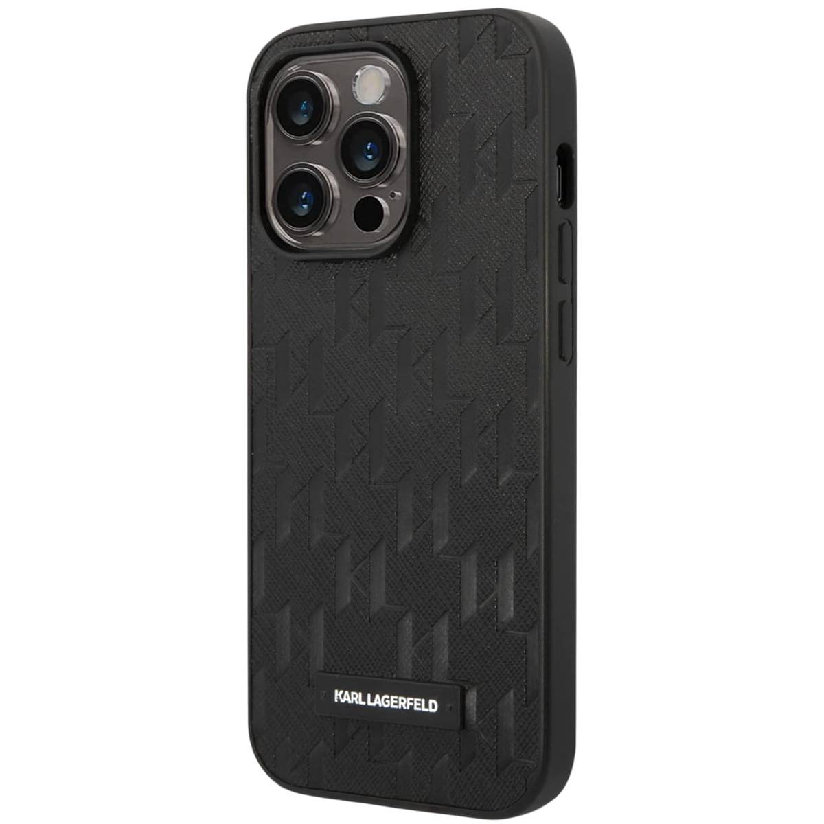Coque pour Apple iPhone 14 Pro PU Saffiano Monogram-3