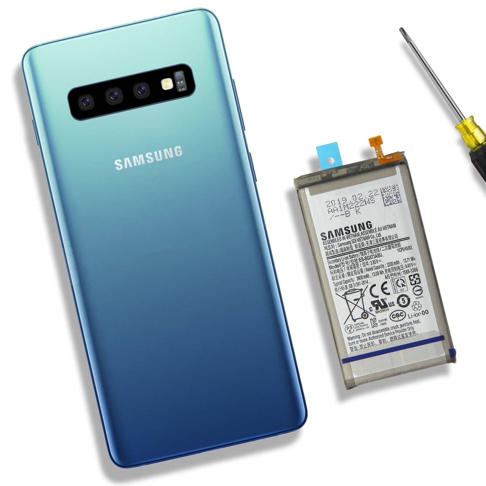 Batterie pour Samsung Galaxy S10 3400 mAh-4