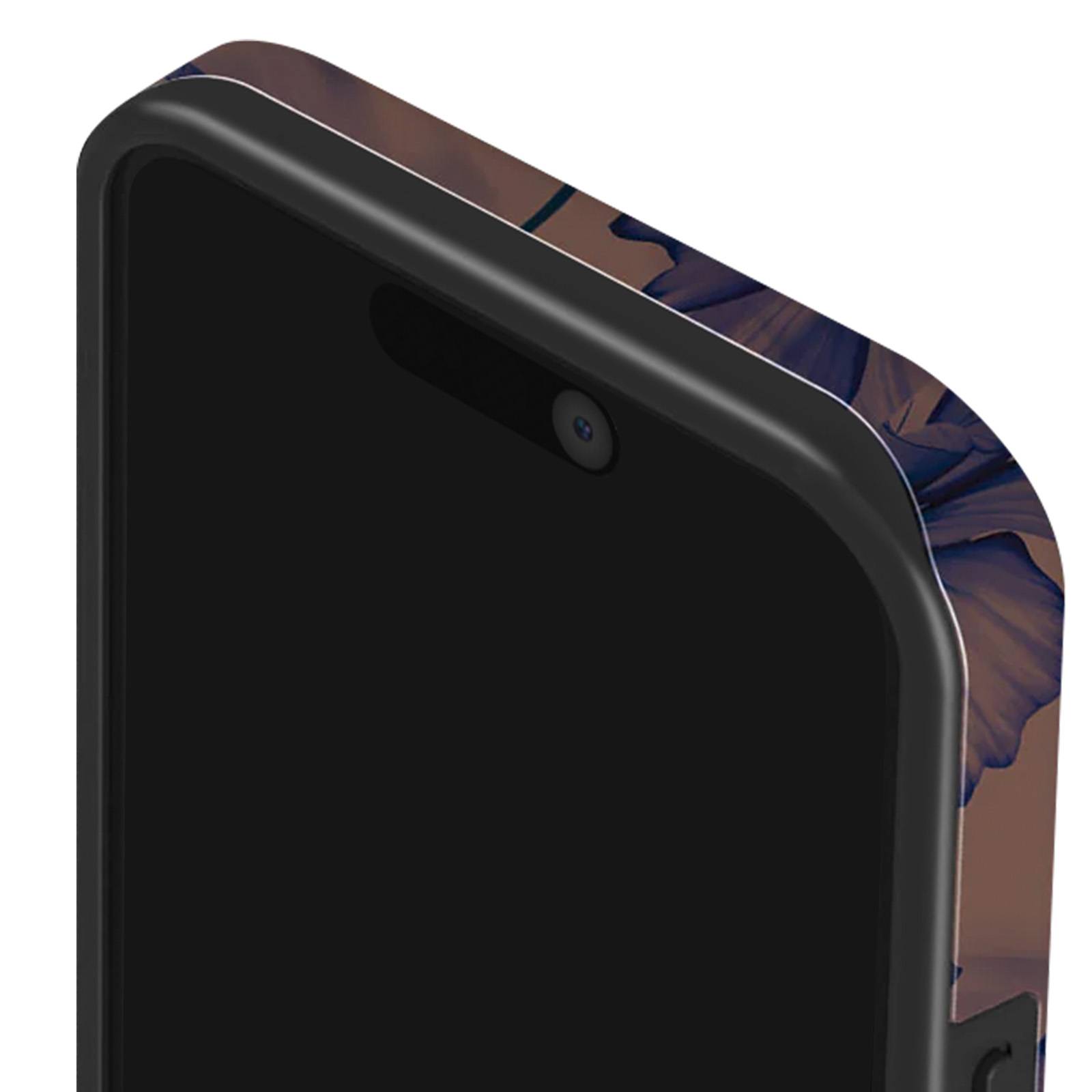 Coque MagSafe pour iPhone 15 Pro Élégante Motif Velvet Night-2
