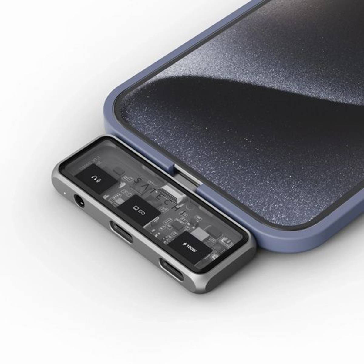 Hub USB Mobile XR 100W avec Sortie Audio et Vidéo 4K Compact-3