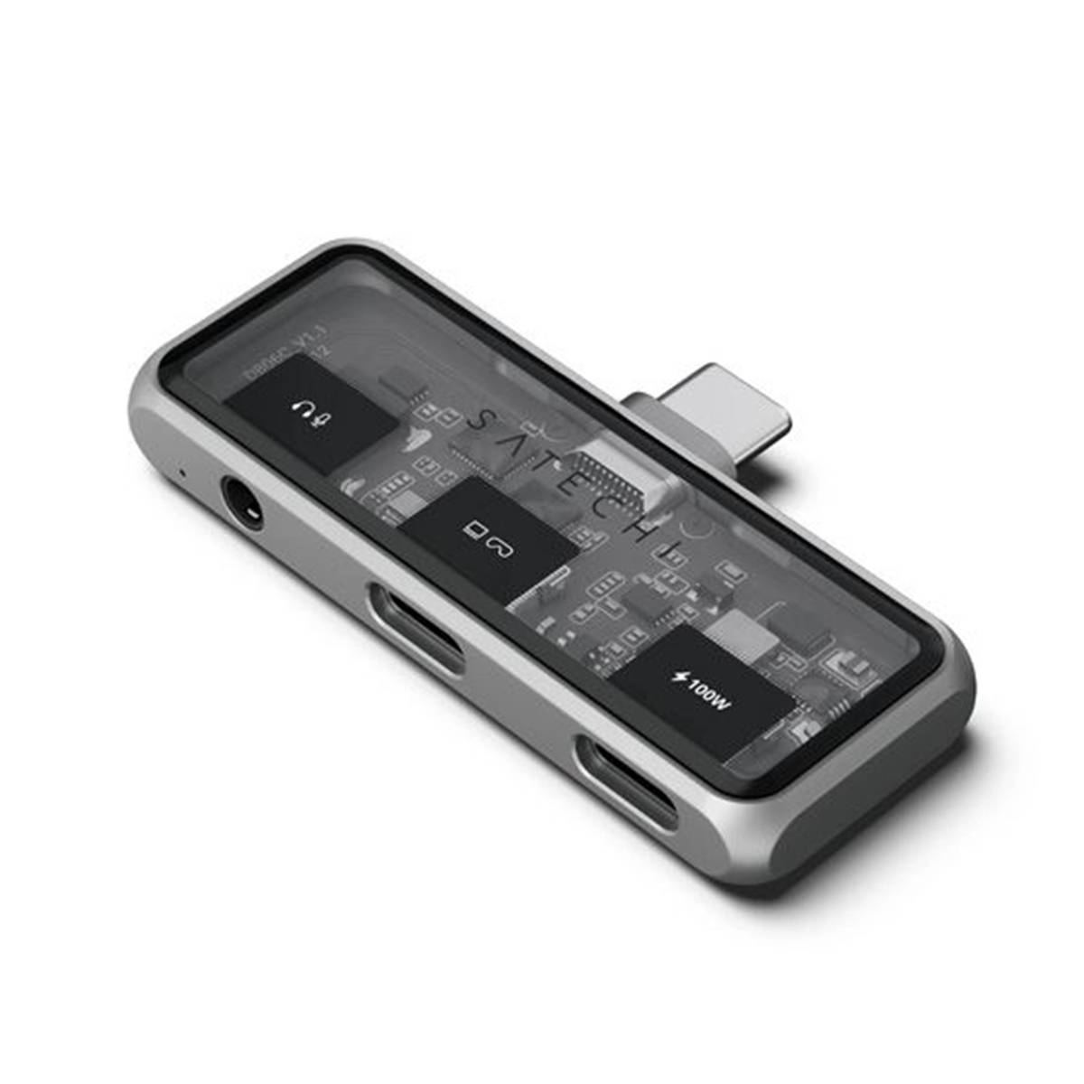 Hub USB Mobile XR 100W avec Sortie Audio et Vidéo 4K Compact-4