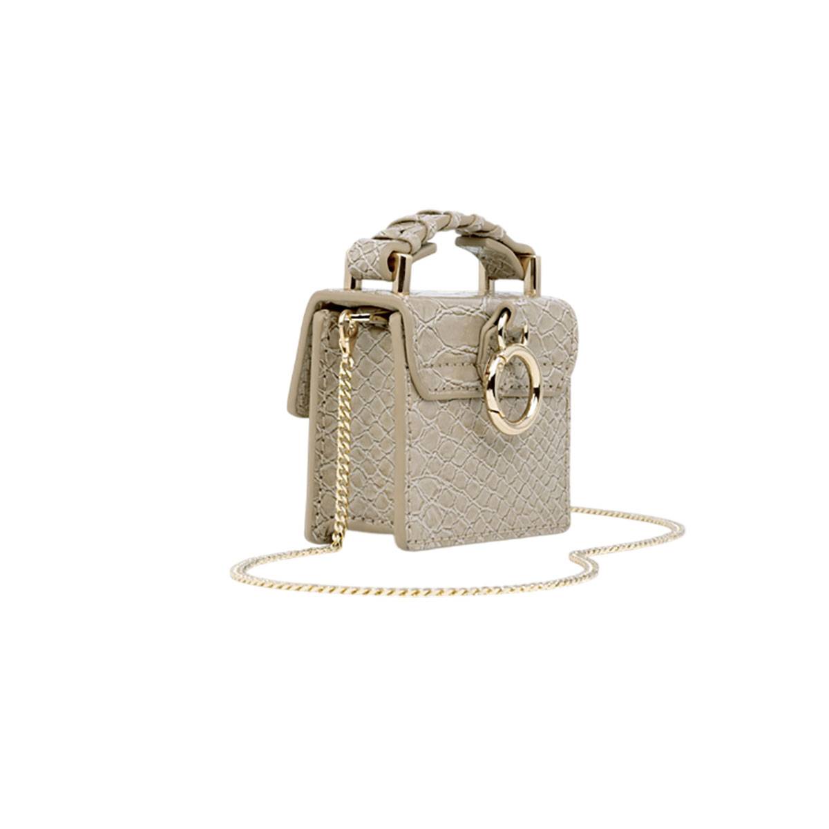 Mini Sac pour AirPods Toute Génération Modèle Cleo avec Bandoulière Ajustable-3