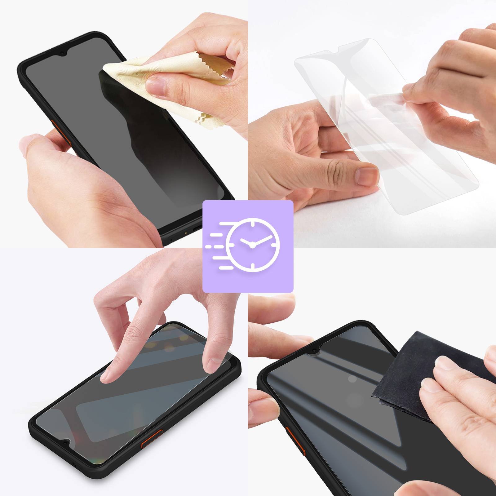 Verre Trempé pour Samsung Galaxy Xcover 7 Dureté 9H Anti-rayures-4