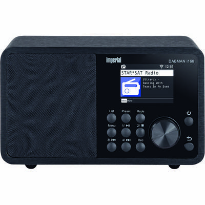 Radio DAB+ / FM / Internet Compacte avec Fonction Alarme DABMAN i160-0