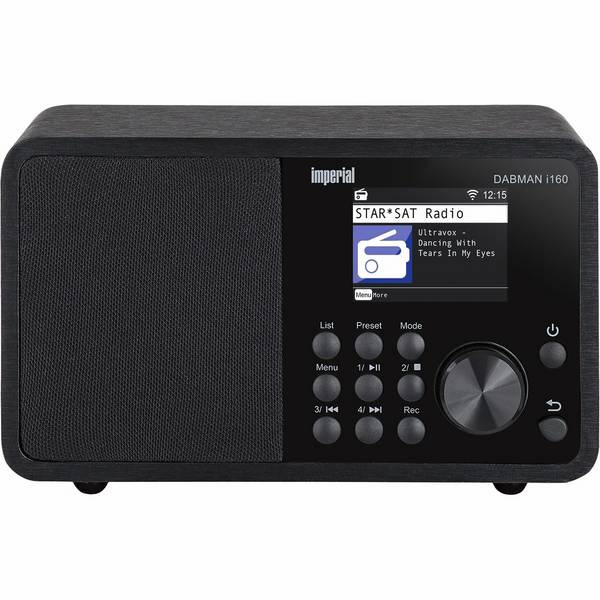 Radio DAB+ / FM / Internet Compacte avec Fonction Alarme DABMAN i160