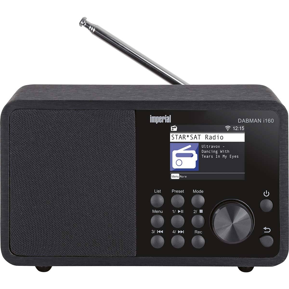 Radio DAB+ / FM / Internet Compacte avec Fonction Alarme DABMAN i160-1