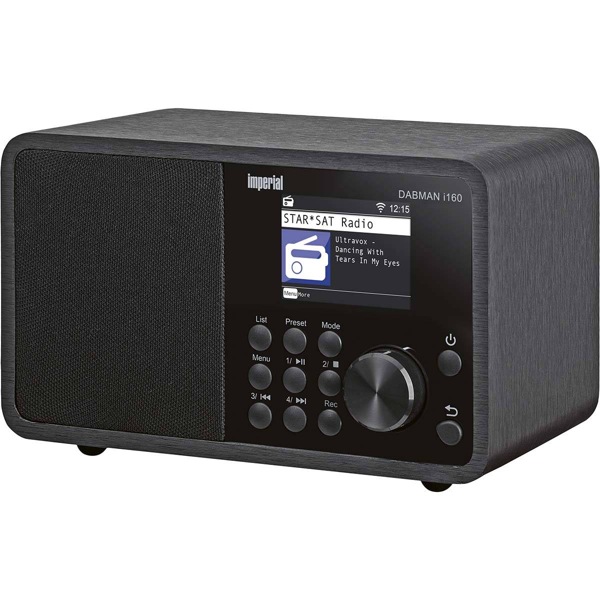 Radio DAB+ / FM / Internet Compacte avec Fonction Alarme DABMAN i160-2