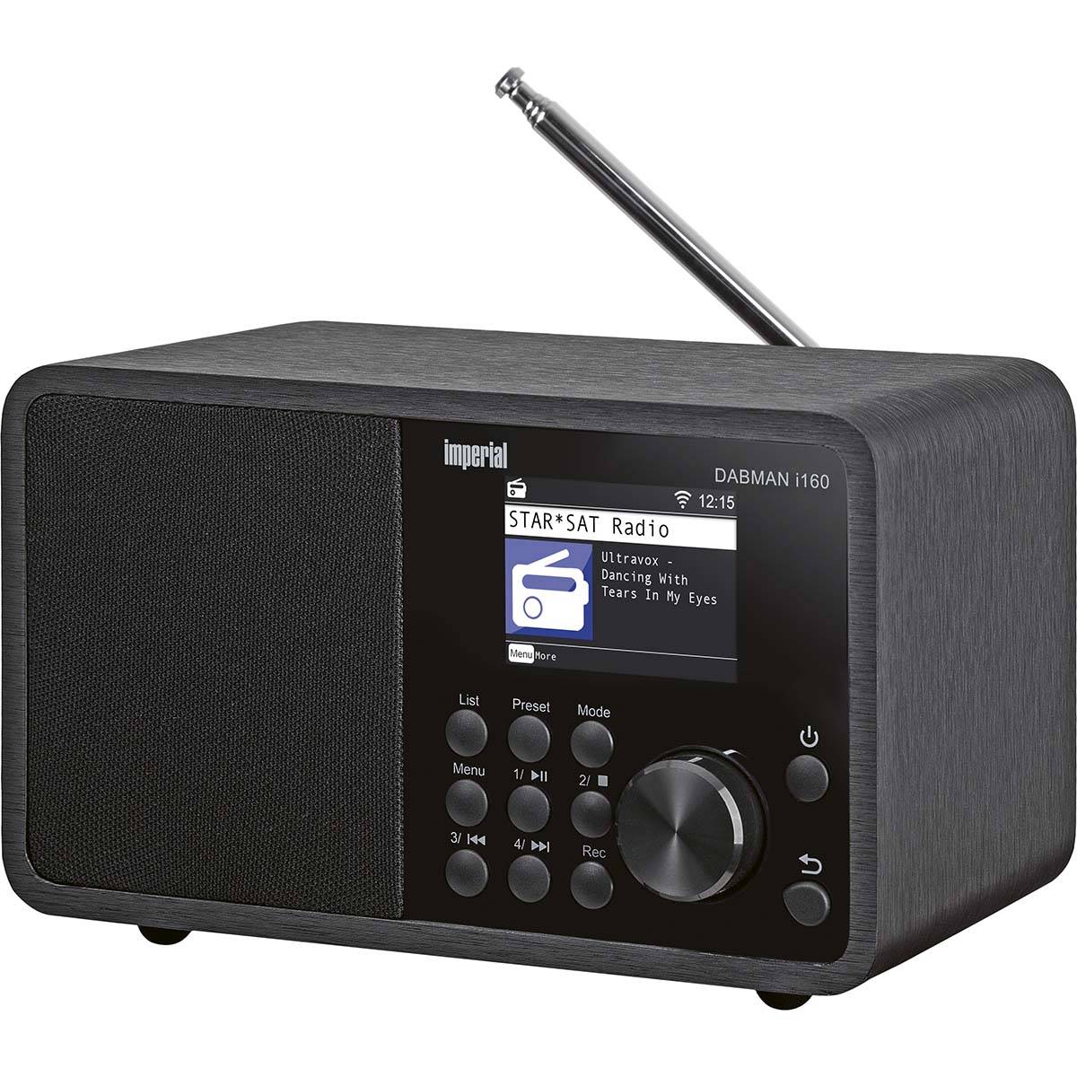 Radio DAB+ / FM / Internet Compacte avec Fonction Alarme DABMAN i160-3