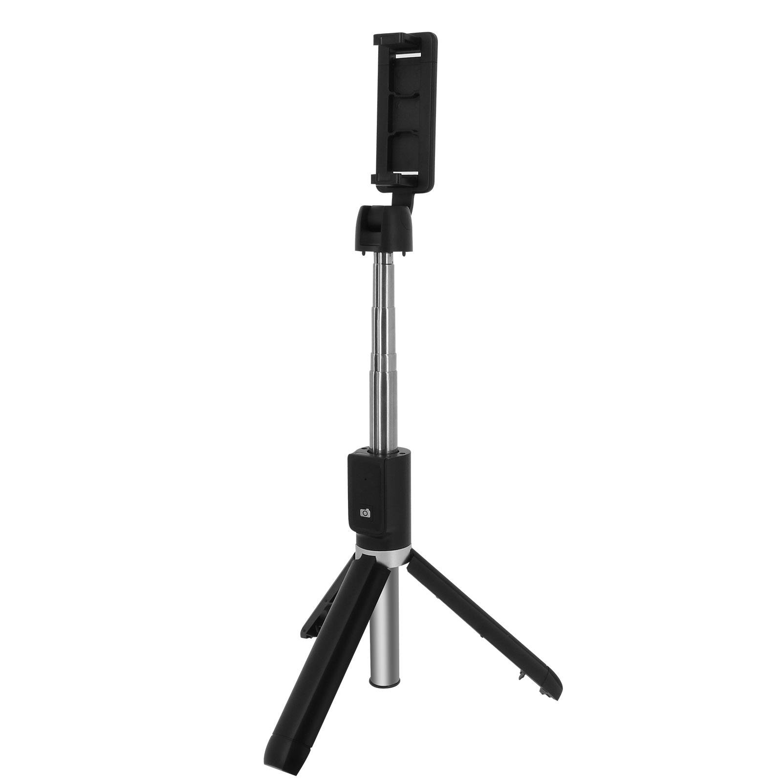 Perche Selfie Sans-fil Bluetooth avec Fonction Trépied Hauteur réglable-1