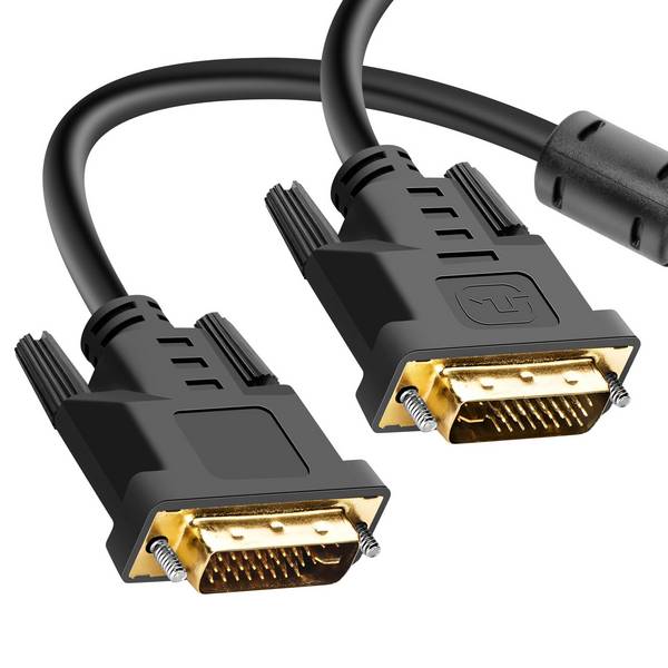 Câble Vidéo DVI-I 24+5 Mâle / Mâle Full HD 1.8m Connecteurs Plaqués Or