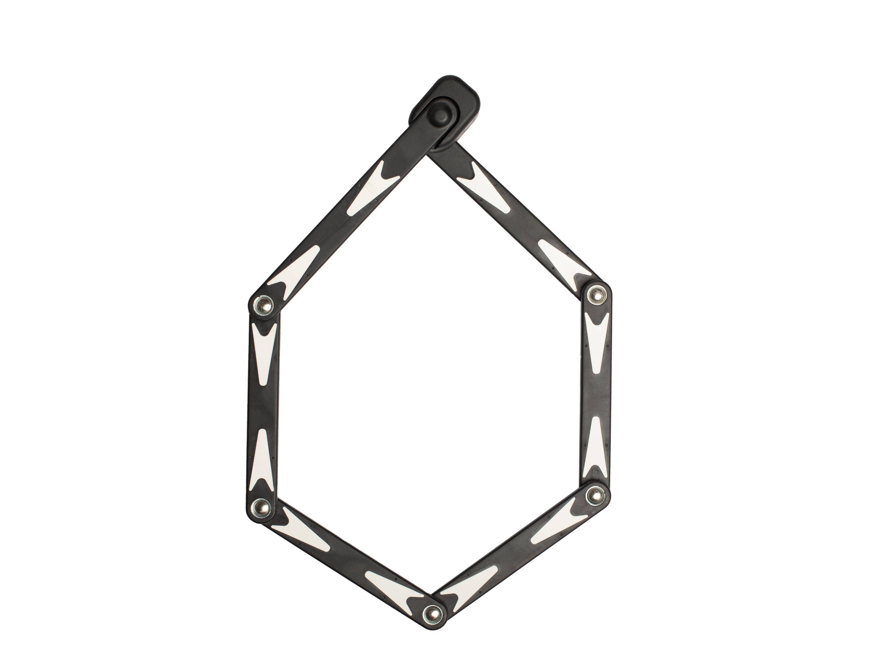 Master Lock Antivol Vélo Pliabe Certifié en Acier Trempé, 3 clés, Support de transport Inclus-1