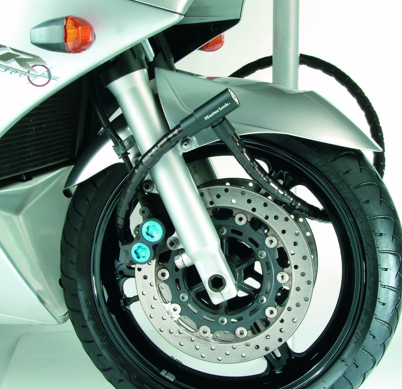 MASTER LOCK Cable Antivol Moto [2 m Câble] [Clé] [Extérieur] 8126EURDPS - Idéal pour Moto, Scooter et Vélo-0