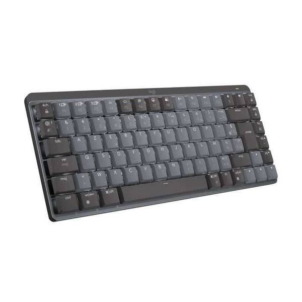 Logitech Master 920-010774, Sans fil, RF sans fil + Bluetooth, Clavier mécanique, AZERTY, LED, Graphite