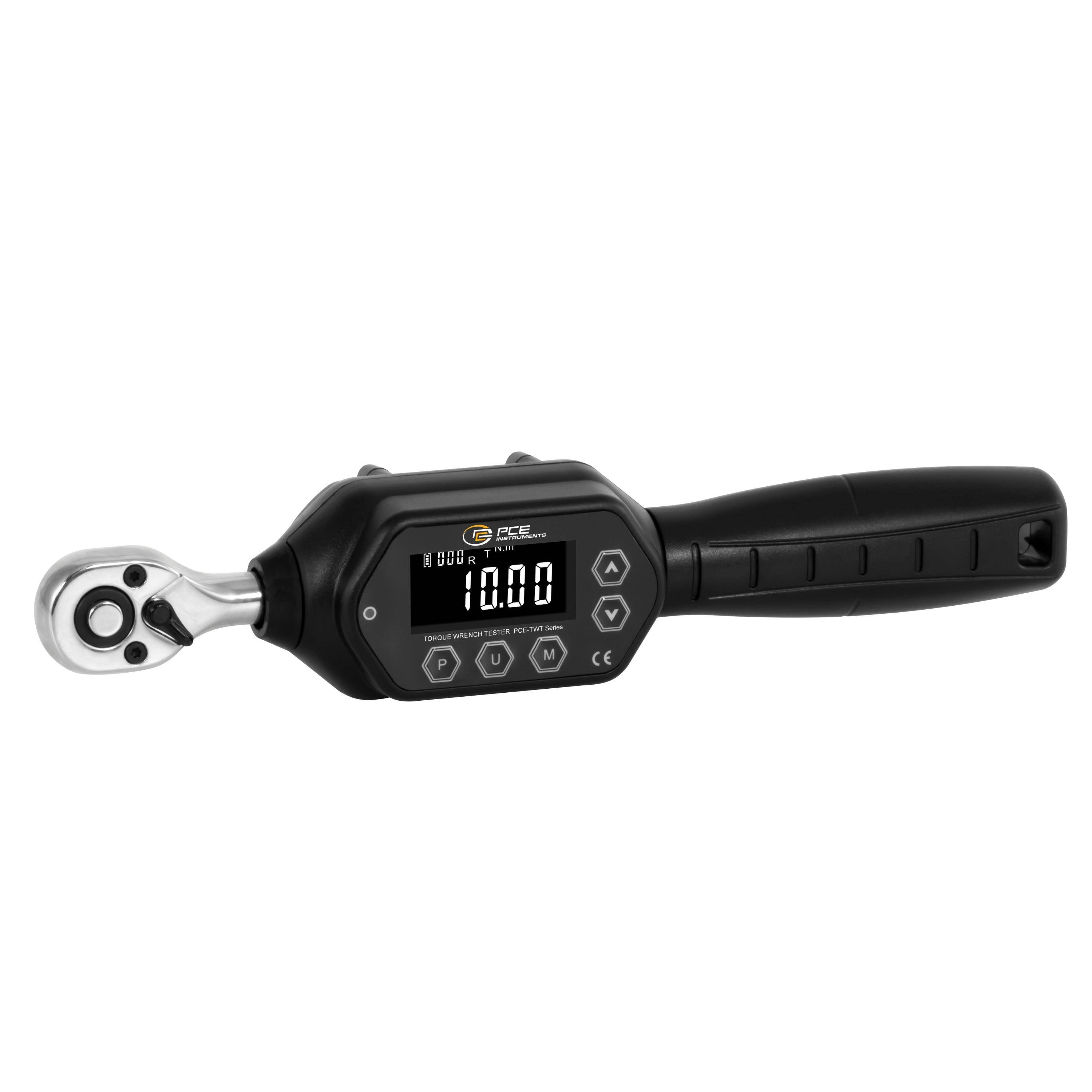 PCE Instruments PCE-TWT 10N PCE-TWT 10N Clé dynamométrique quatre pans extérieurs 0.001 - 10 Nm-0
