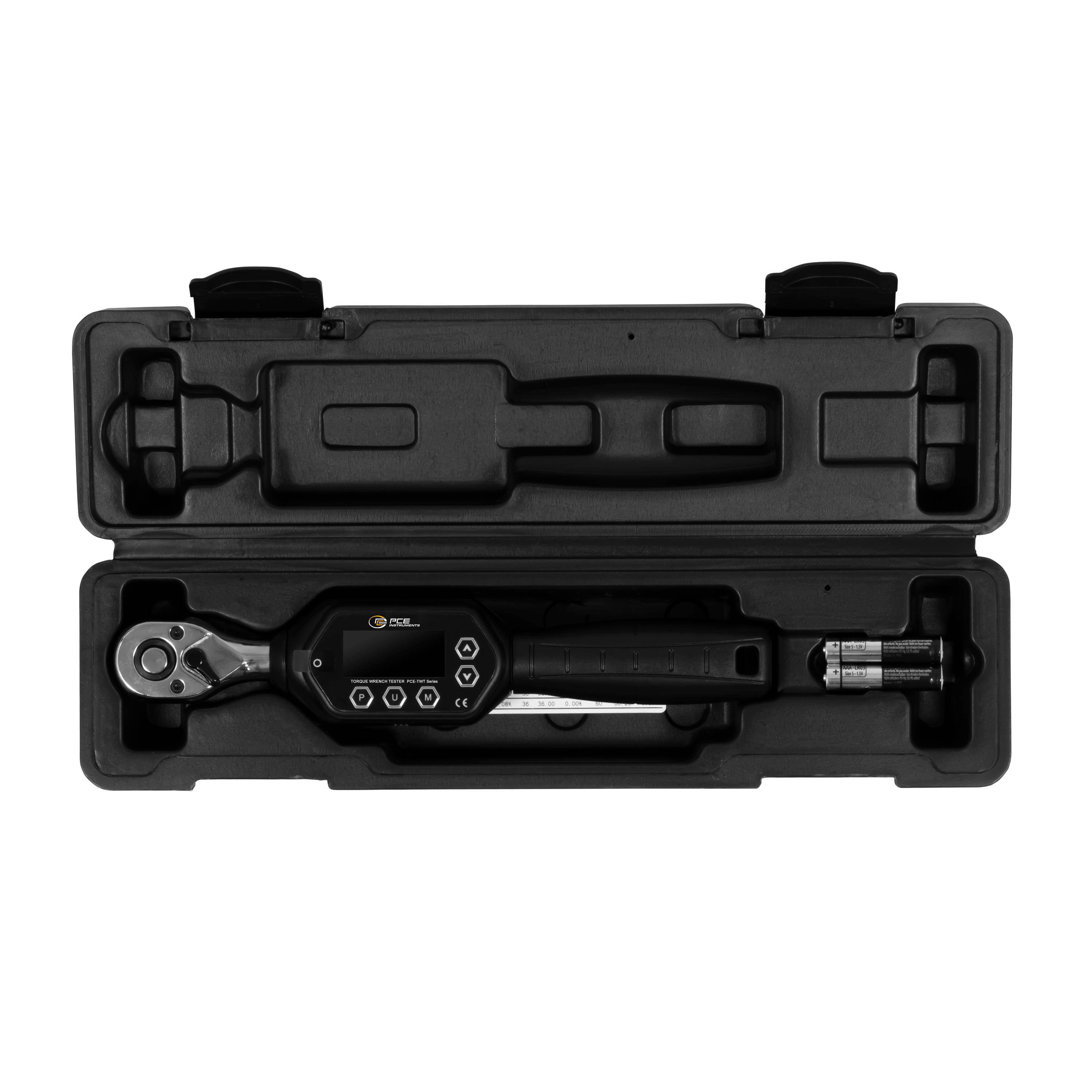 PCE Instruments PCE-TWT 60N PCE-TWT 60N Clé dynamométrique quatre pans extérieurs 0.01 - 60 Nm-4