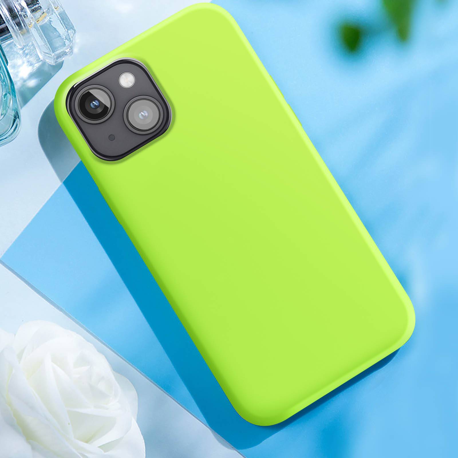 Coque pour iPhone 15 Plus Semi-rigide Intérieur Microfibre-2