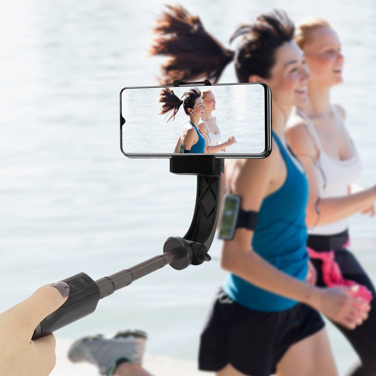 Stabilisateur Universel Trépied / Perche Télécommande Bluetooth-2
