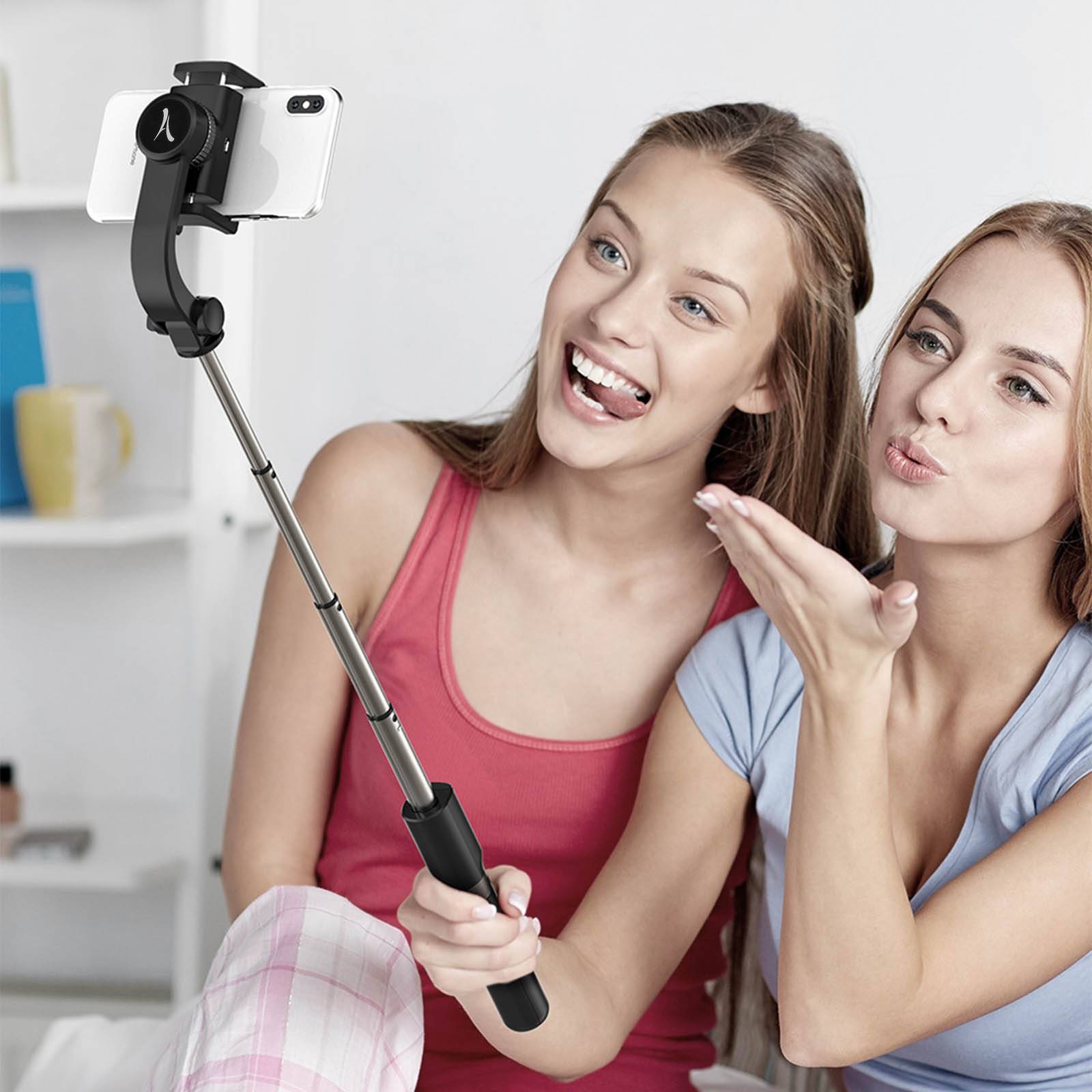 Stabilisateur Universel Trépied / Perche Télécommande Bluetooth-3