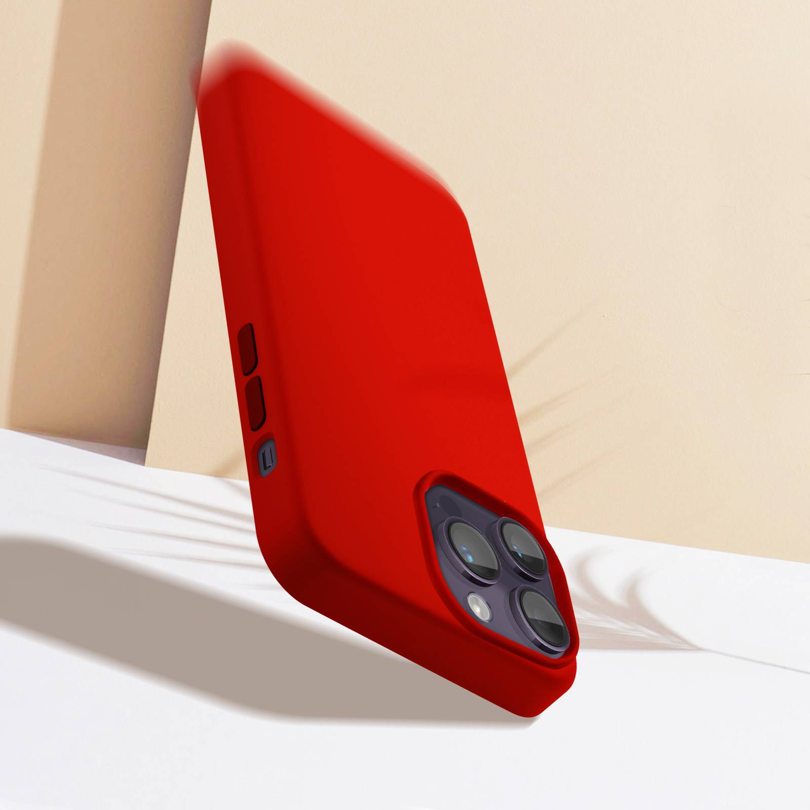 Coque pour iPhone 14 Pro Hybride Semi-rigide Fine Intérieur Doux-2