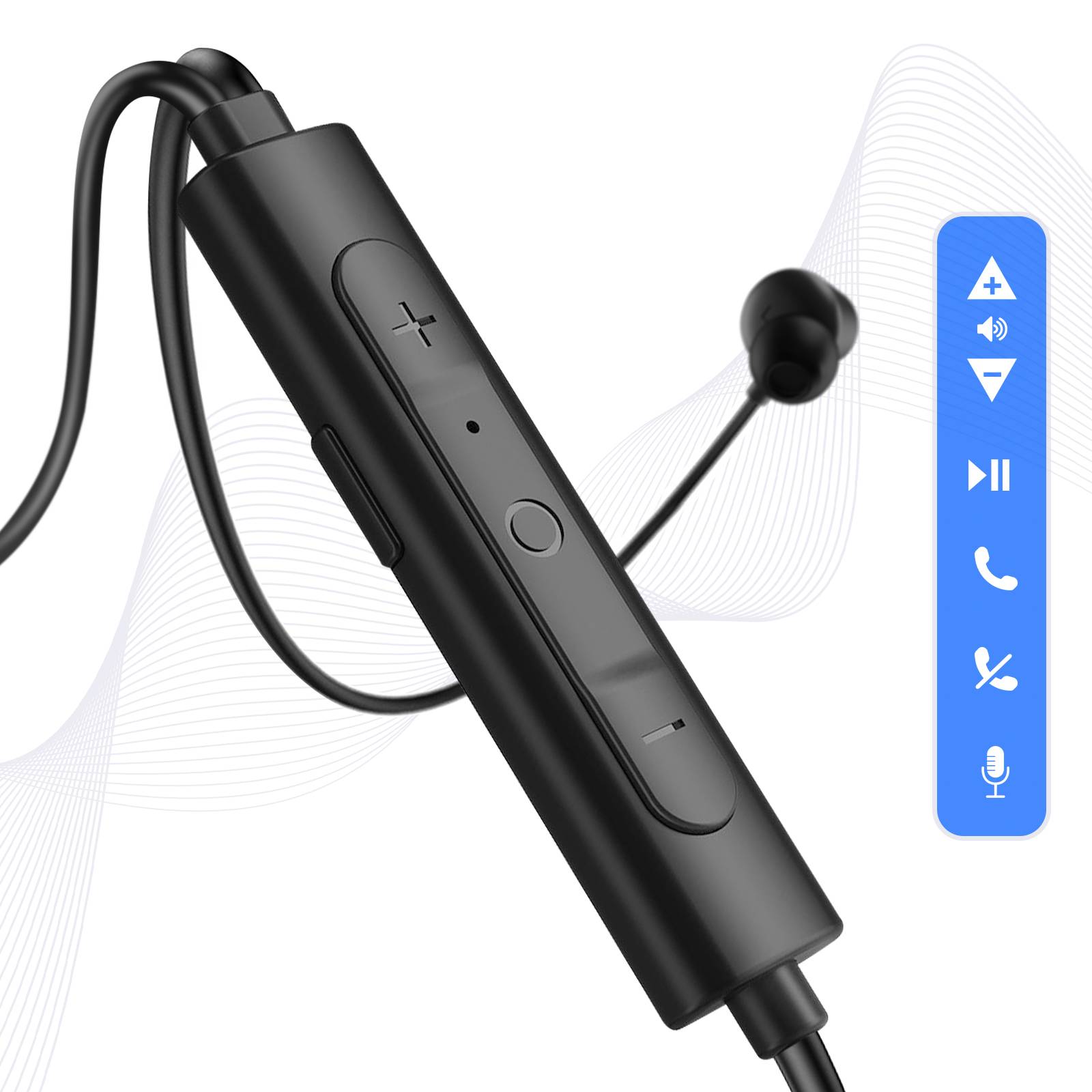 Écouteurs Filaires USB-C Réduction de Bruit Micro Télécommande-2