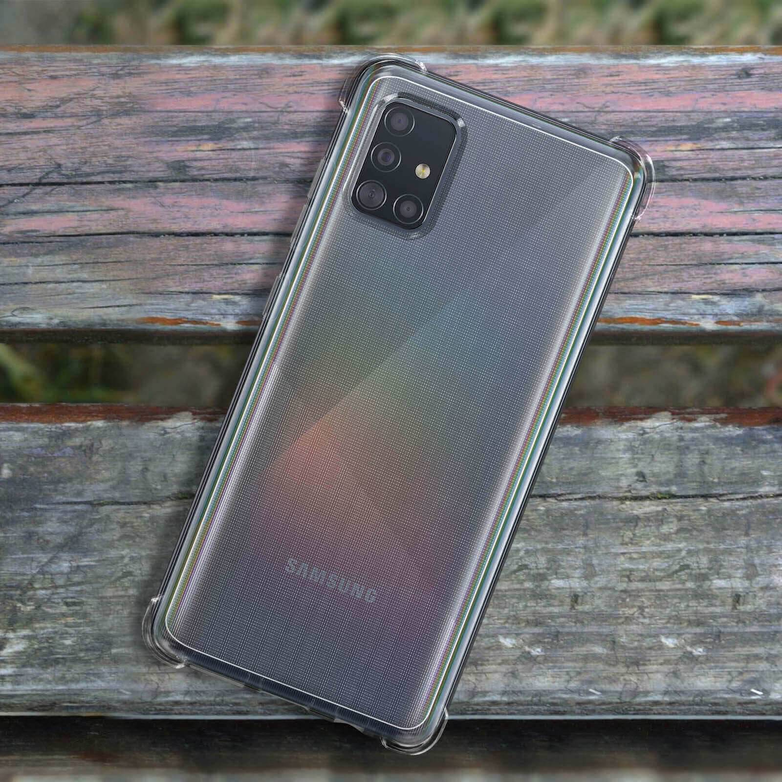 Coque pour Samsung Galaxy A51 Flexible Antichocs Angles renforcés-3