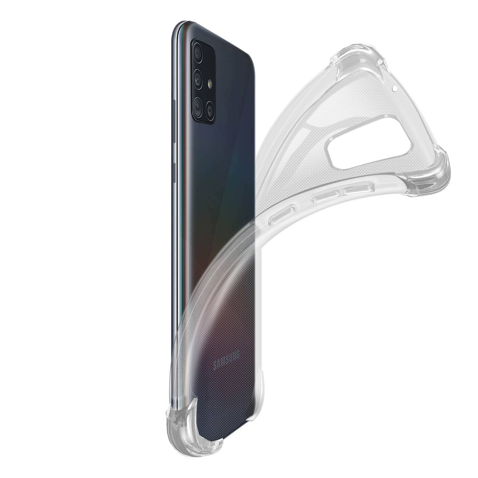 Coque pour Samsung Galaxy A51 Flexible Antichocs Angles renforcés-4