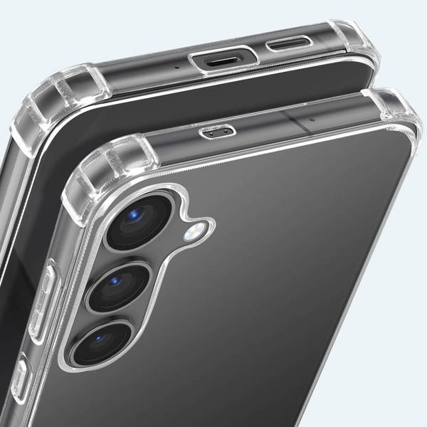 Coque pour Samsung Galaxy S24 Silicone Antichoc Coins Renforcés