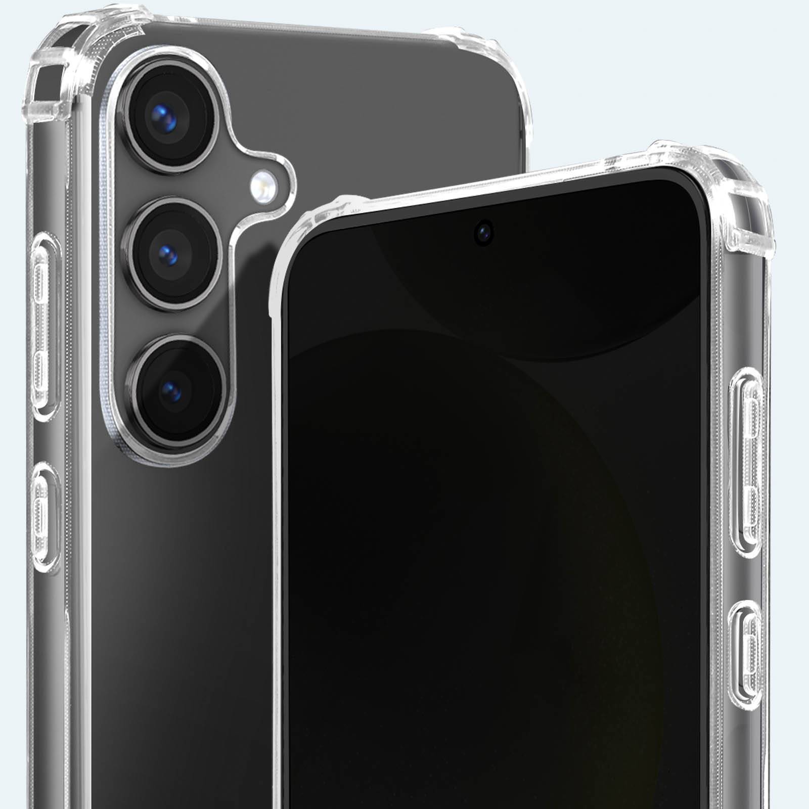 Coque pour Samsung Galaxy S24 Silicone Antichoc Coins Renforcés-3