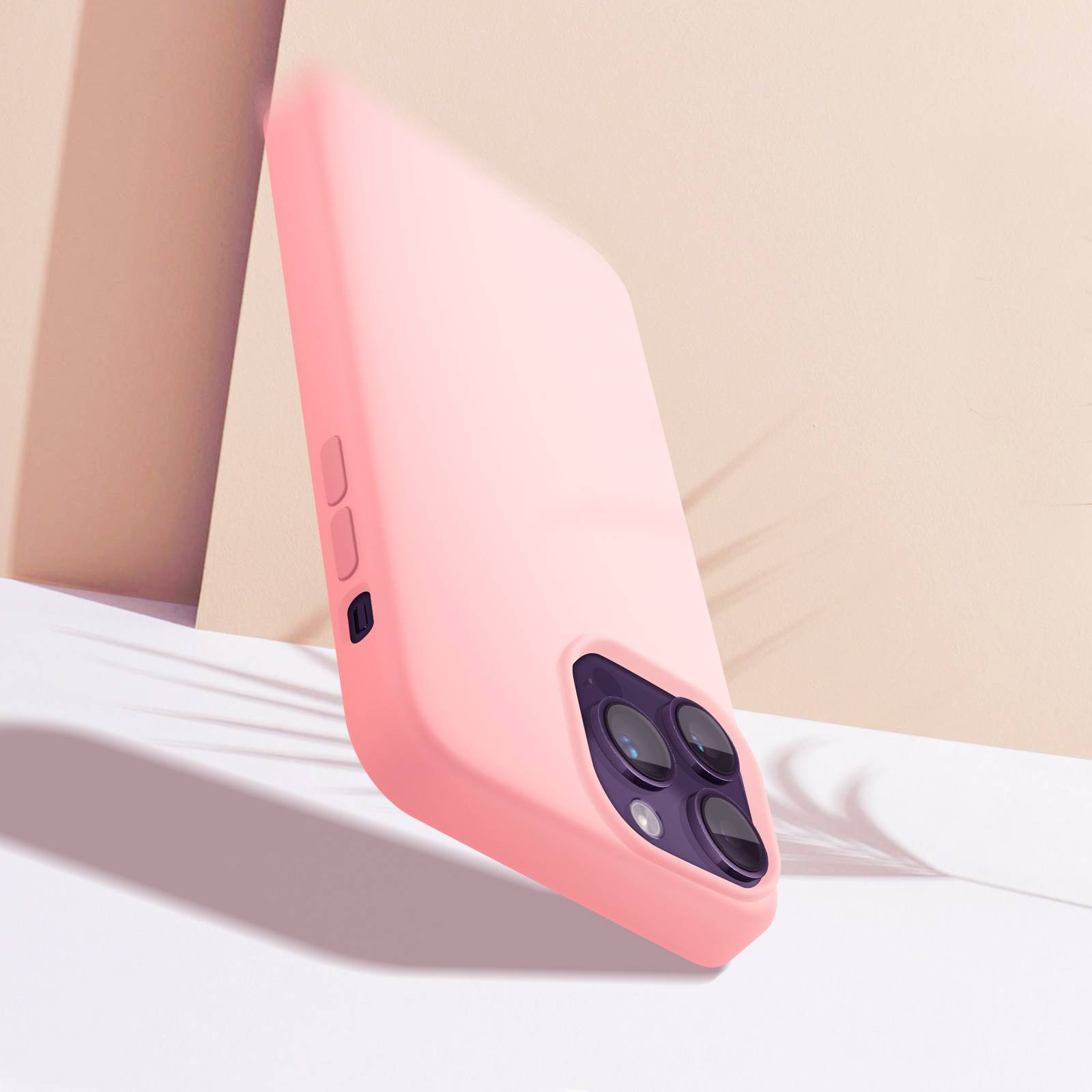 Coque pour iPhone 14 Pro Max Semi-rigide Fine Intérieur Doux-2