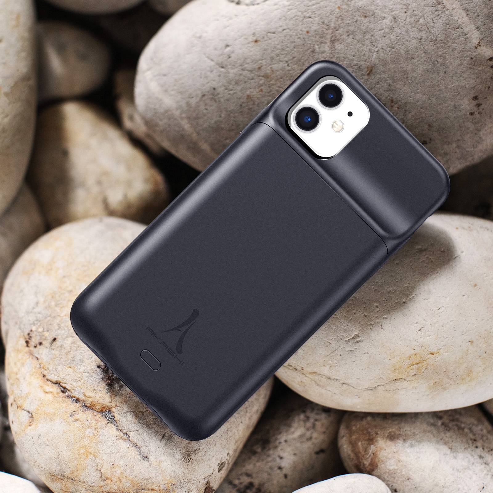 Coque pour iPhone 11 Protection Rigide 2 en 1 Batterie 4500mAh-2