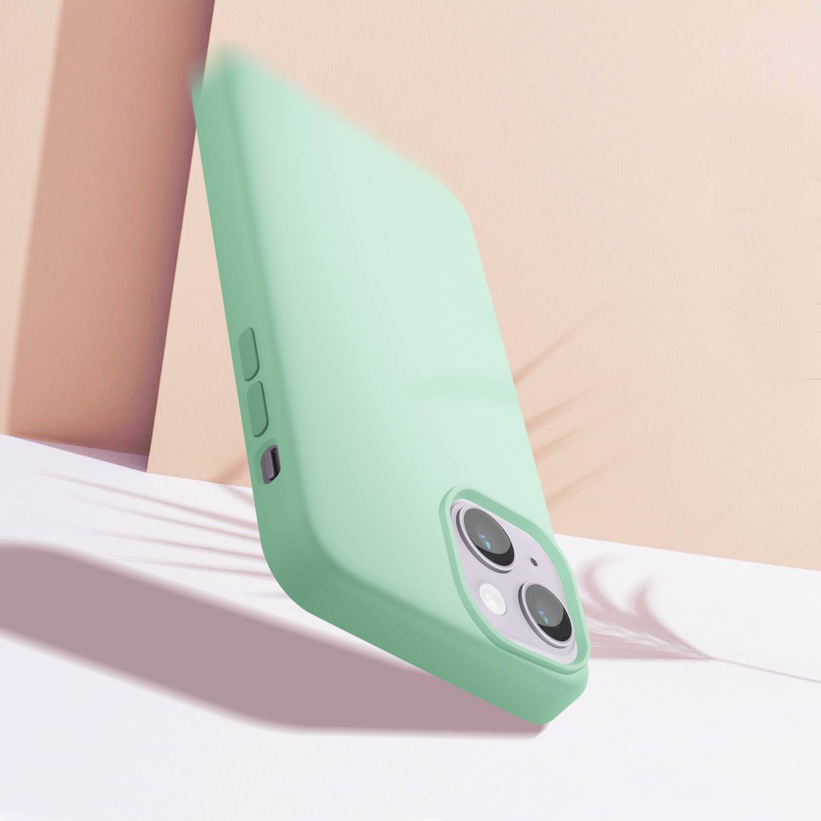 Coque pour iPhone 14 Hybride Semi-rigide Fine Légère Intérieur Doux-2