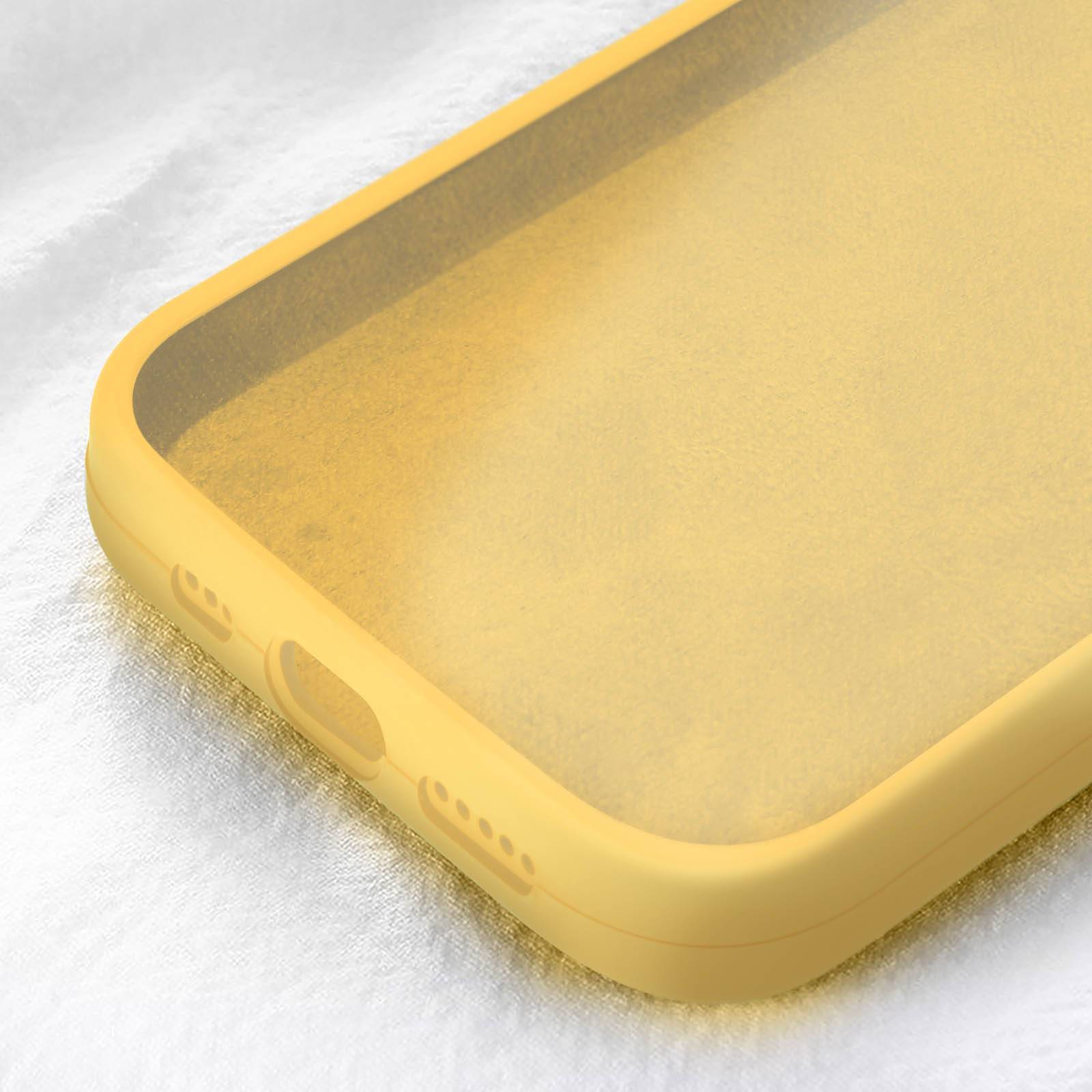 Coque pour iPhone 15 Pro Max Semi-rigide Intérieur Microfibre-4