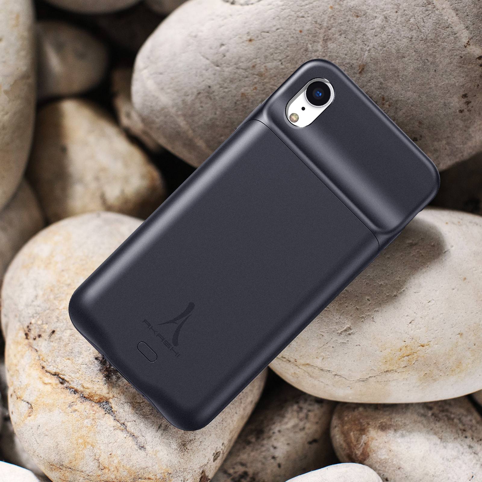 Coque pour iPhone XR Protection Rigide 2 en 1 Batterie 4500mAh-2