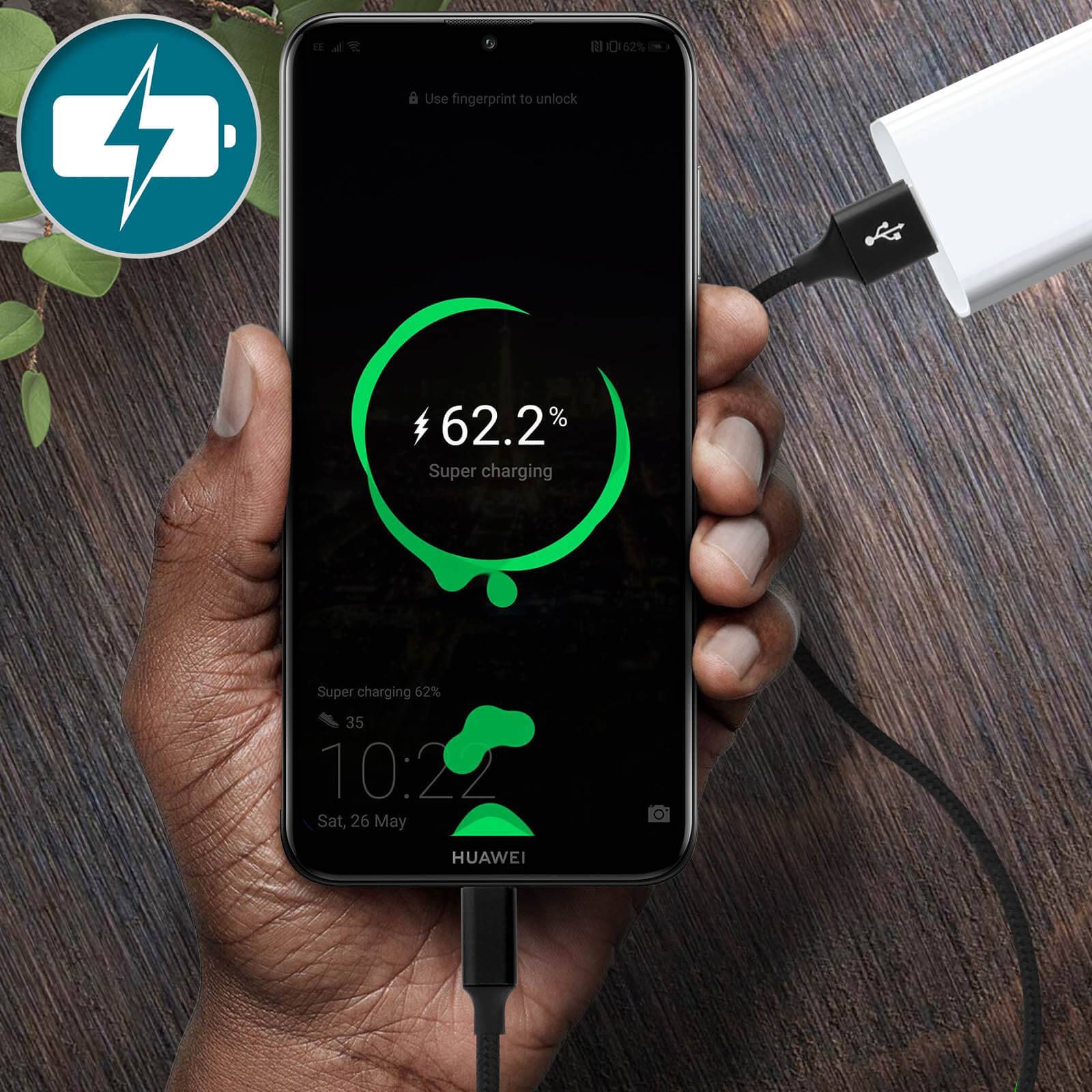 Câble 3 en 1 Lightning USB type C Micro USB Multi-embouts Charge 3A-3