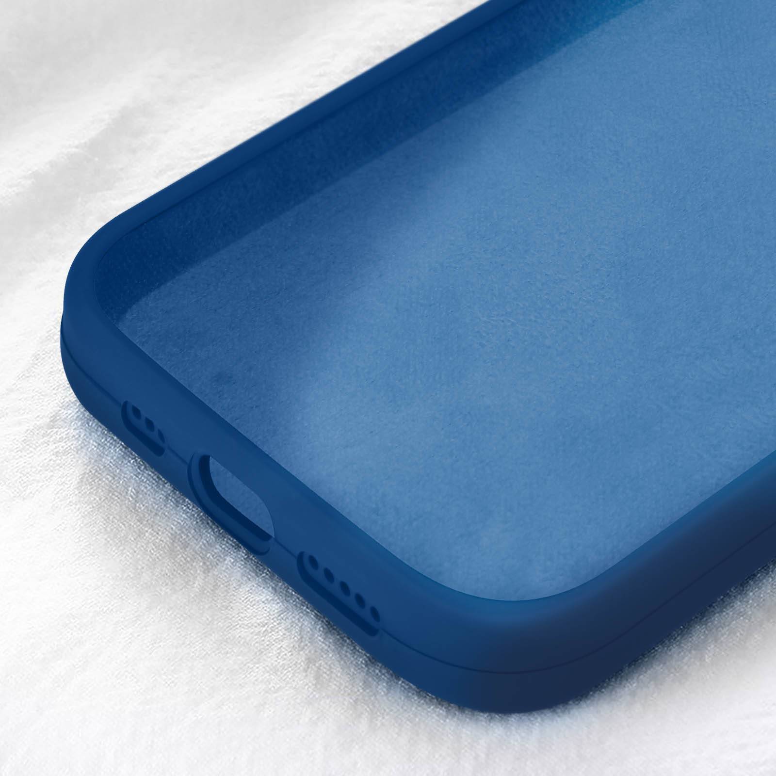 Coque pour iPhone 15 Semi-rigide Intérieur Microfibre Bords Surélevés-4