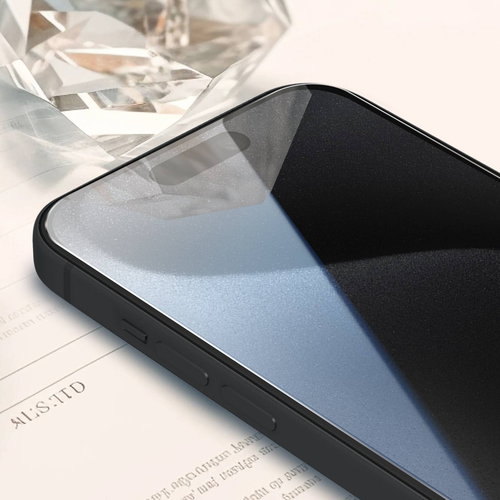 Verre Trempé pour iPhone 15 Pro Dureté 9H Anti-rayures-2