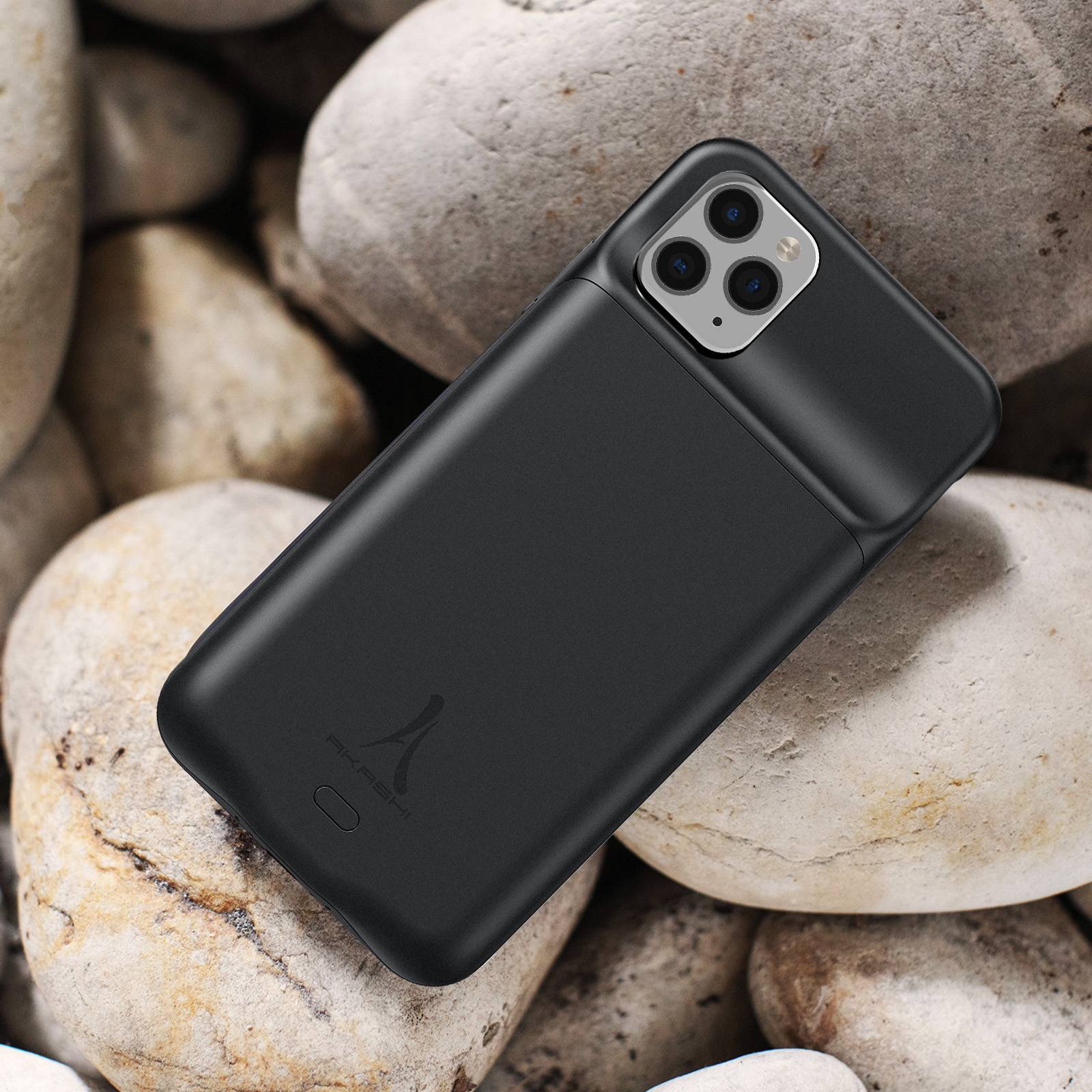 Coque pour iPhone 11 Pro Protection Rigide 2 en 1 Batterie 3500mAh-2
